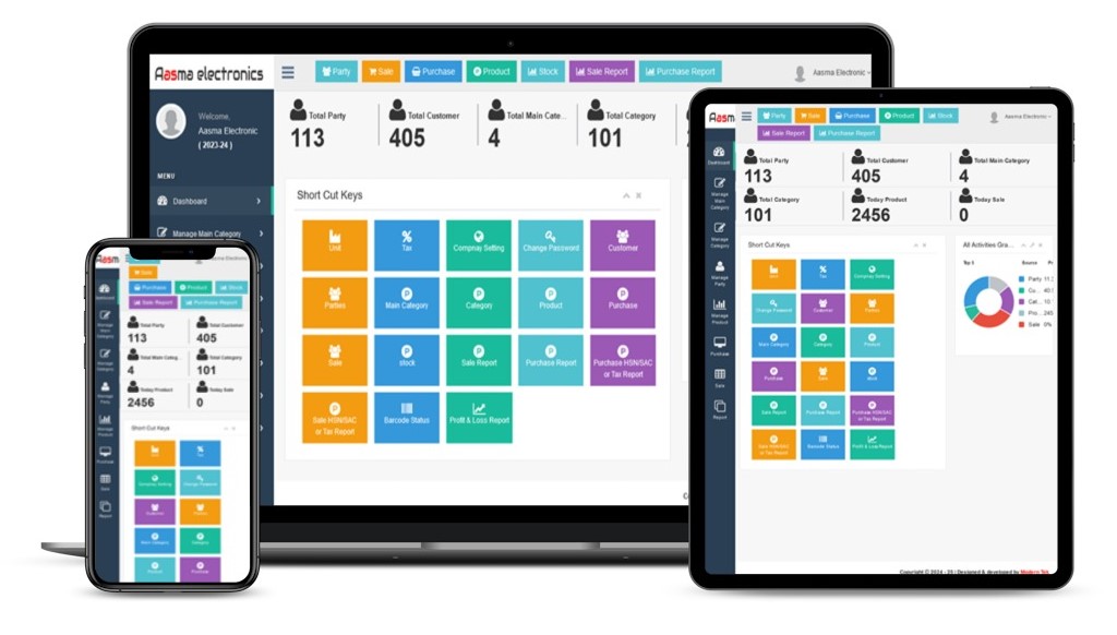 Accounting and billing management software