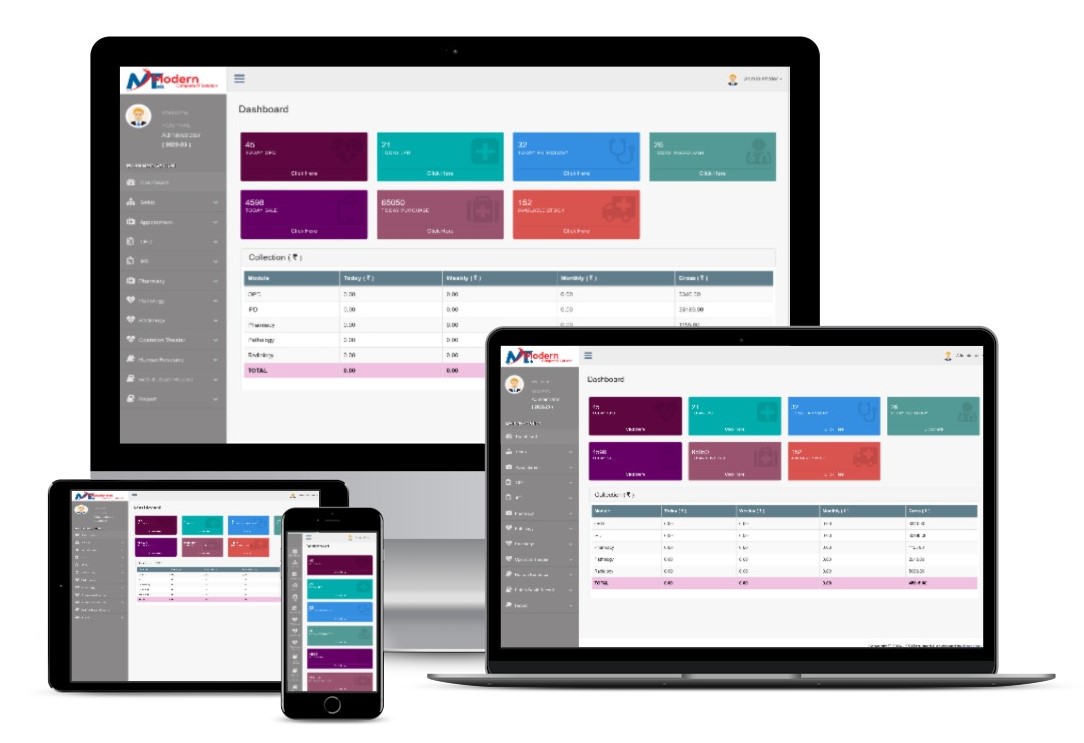 Hospital Management Software Template